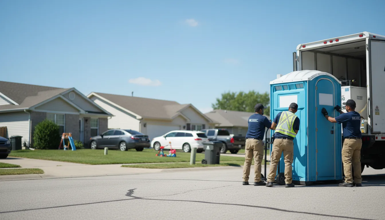 Standard Porta Potty Rentals in Eola, IL near me